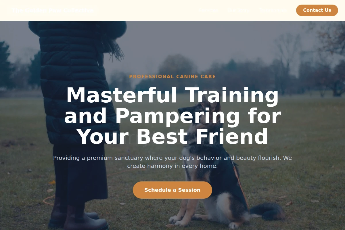 Grooming Dog Training