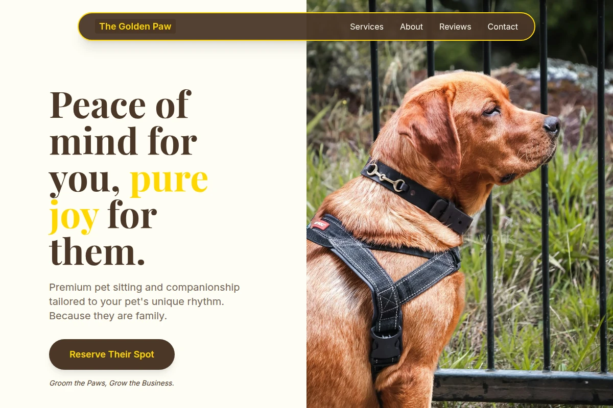 Sitting Pet Services